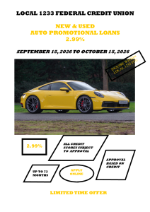 Car loan the time is right